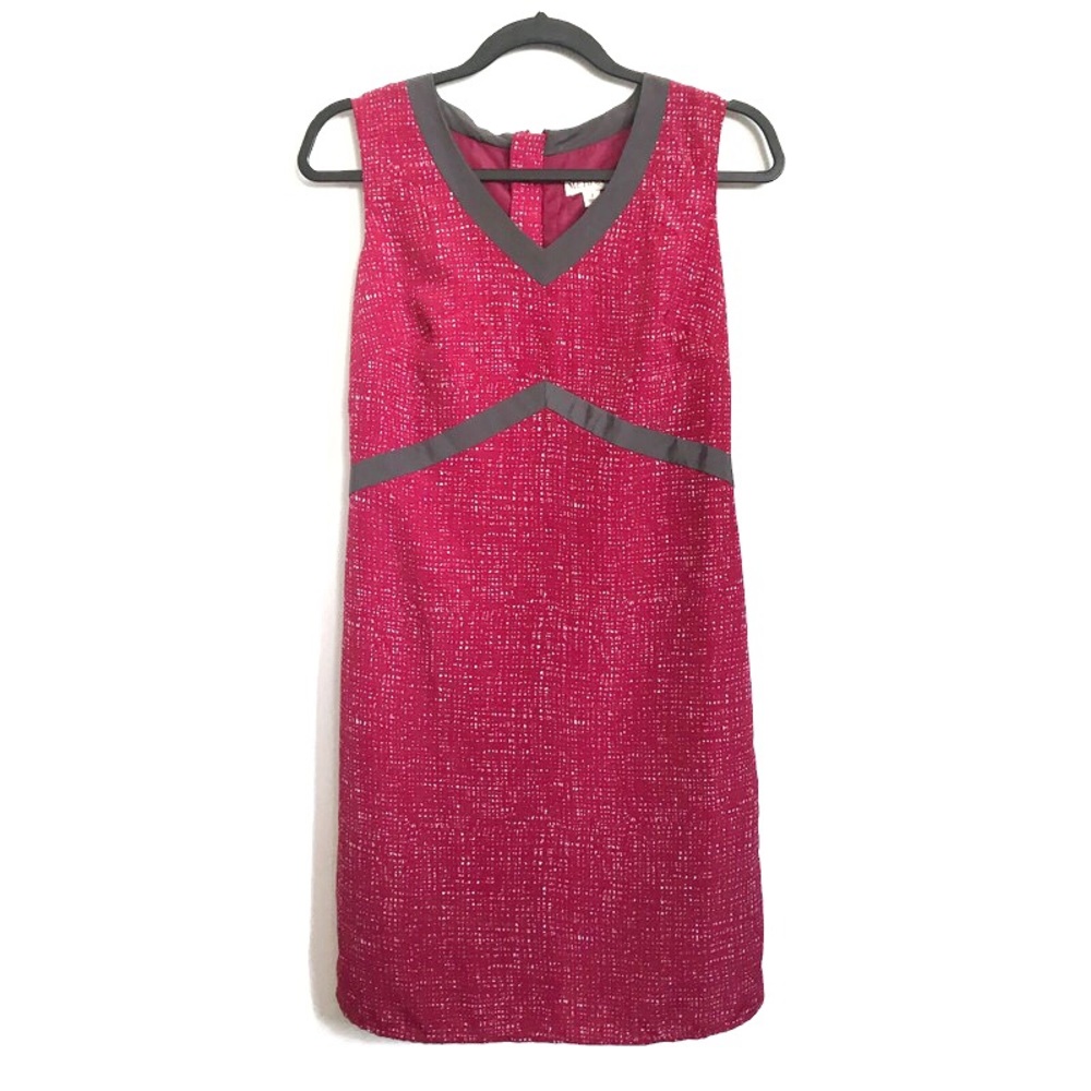 Merona Straight Fit Sleeveless Pink Dress Sz 2